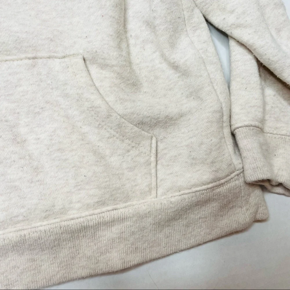 Gap Kids Logo Hoodie In Oatmeal And Rosey Pink - Picture 3 of 8